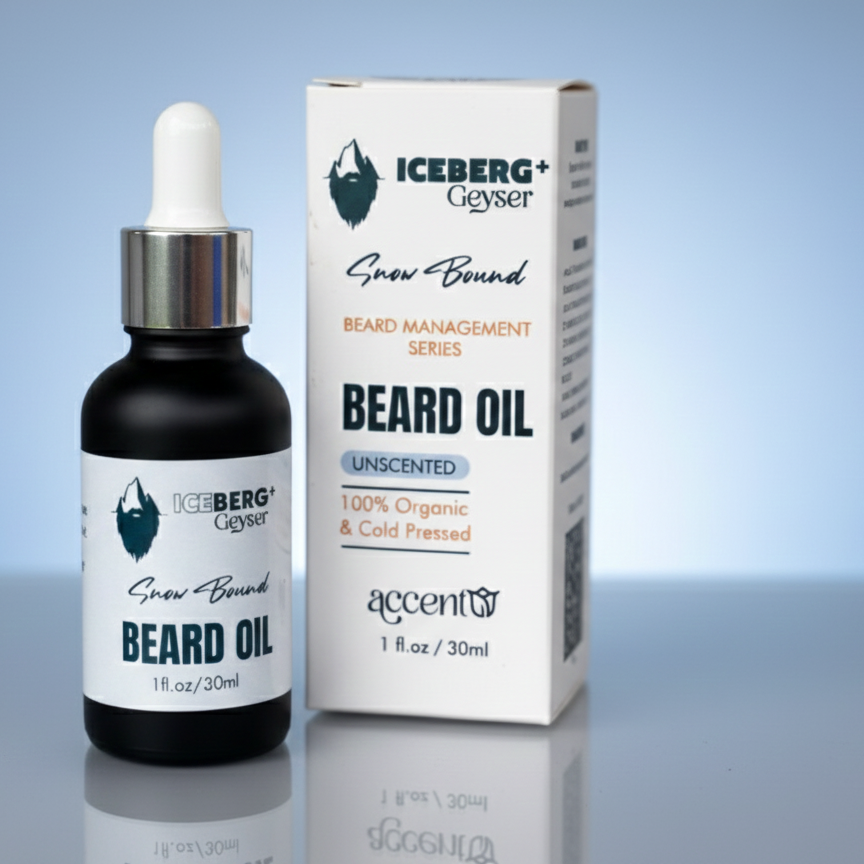 ICEBERG+geyser Beard Oil (Snow Bound)