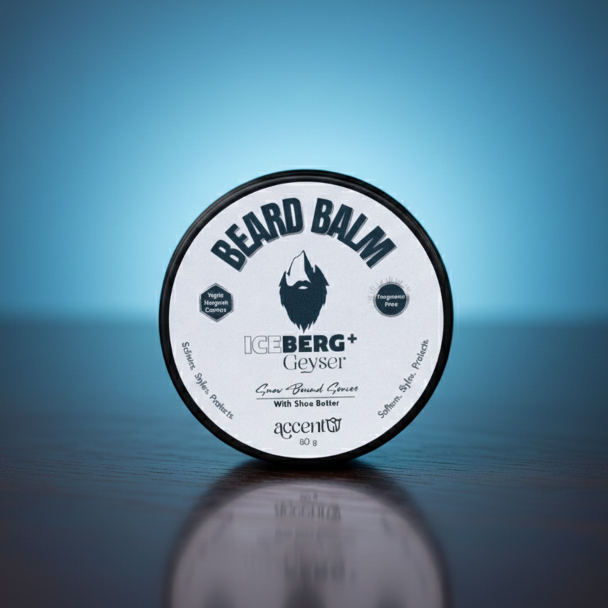 ICEBERG+geyser Beard Balm (Snow Bound)