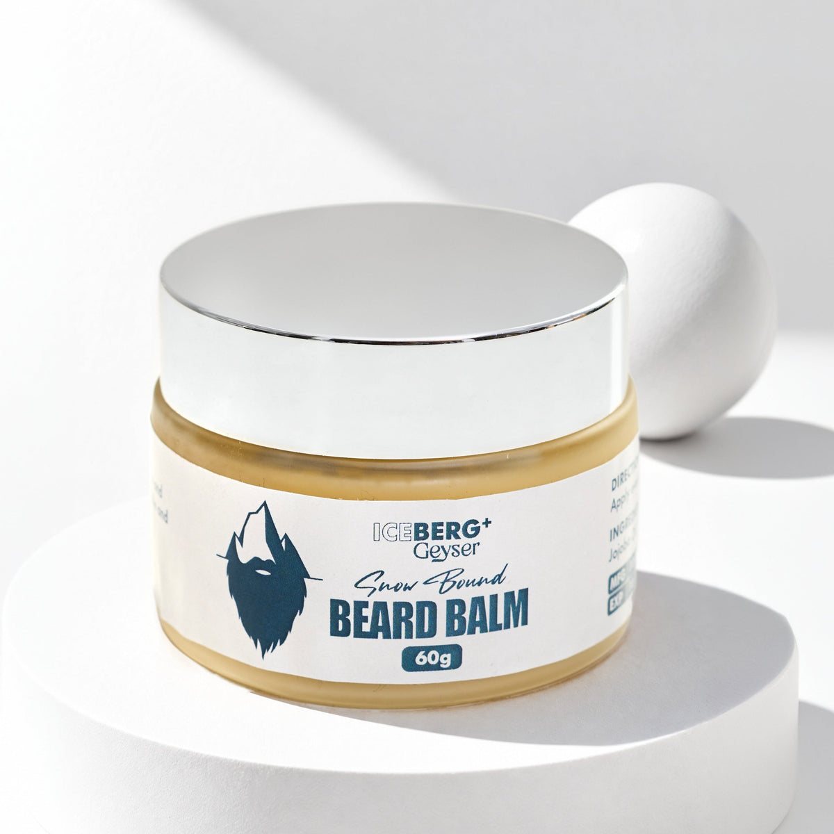 Snow Bound Unscented Beard Balm (60g)